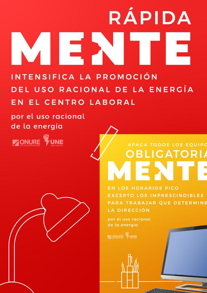 Onure_Erdey's tweet photo. Divulgar consejos oportunos sobre el Uso Racional de la Energía en tú entidad logra disminuir el consumo en el mismo.
#EficienteMente
#UsoRacionalDeLaEnergía https://t.co/9CDHPmOSlI