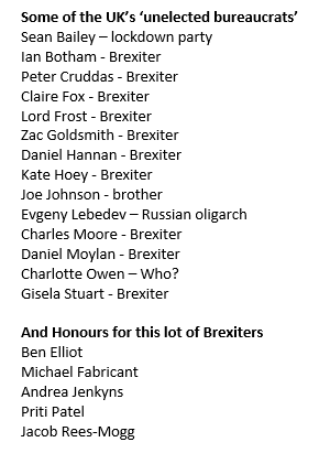 @JNRaeside @rachelparris @tweeter_anita And some of those involved in #Partygate at #DowningStreet or at #Chequers (#JacobReesMogg)  when the rest of the country was obeying #LiarJohnson's lockdown rules have just received #Honours. 🤬