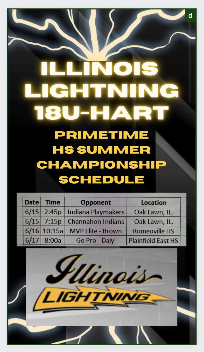 @LightningCoachHart12 (@lightningcoach2) on Twitter photo IL. Lightning 18U-Hart back at it 💪🏼 <a href="/PGIllinois/">Hunter</a> <a href="/PerfectGameIL/">Primetime Baseball</a> HS Summer C’ship <a href="/caydenhart27/">cayden hart</a> <a href="/garrettguenthe1/">garrett guenther</a> <a href="/angelna13915290/">angel najera</a> <a href="/ZThrede/">Zach Threde</a> <a href="/markwolak4/">Mark Wolak</a> <a href="/nate_cape/">Nate Cape</a> <a href="/xzaviervargas18/">Xzavier Vargas</a> <a href="/TrentDian3/">Trent Dian</a> <a href="/GabeSan730/">Gabe Sanchez</a> <a href="/chrisrogers2119/">chris rogers</a> <a href="/MaxWoll3/">Max Woll</a> <a href="/GabeSan730/">Gabe Sanchez</a> <a href="/BCaniglia7/">Brandon Caniglia</a> <a href="/parker_g13/">Parker Greenfield</a> <a href="/AnthonyGliffe/">Anthony Gliffe</a> IL. Lightning 18U-Hart back at it 💪🏼 <a href="/PGIllinois/">Hunter</a> <a href="/PerfectGameIL/">Primetime Baseball</a> HS Summer C’ship <a href="/caydenhart27/">cayden hart</a> <a href="/garrettguenthe1/">garrett guenther</a> <a href="/angelna13915290/">angel najera</a> <a href="/ZThrede/">Zach Threde</a> <a href="/markwolak4/">Mark Wolak</a> <a href="/nate_cape/">Nate Cape</a> <a href="/xzaviervargas18/">Xzavier Vargas</a> <a href="/TrentDian3/">Trent Dian</a> <a href="/GabeSan730/">Gabe Sanchez</a> <a href="/chrisrogers2119/">chris rogers</a> <a href="/MaxWoll3/">Max Woll</a> <a href="/GabeSan730/">Gabe Sanchez</a> <a href="/BCaniglia7/">Brandon Caniglia</a> <a href="/parker_g13/">Parker Greenfield</a> <a href="/AnthonyGliffe/">Anthony Gliffe</a>