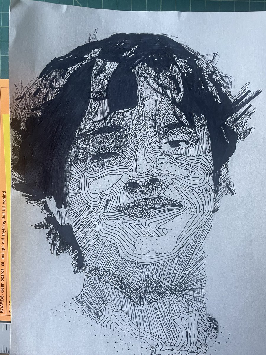 SenecaArt's tweet photo. Ending the year strong, seniors pulled out all stops and crushed their mural while young artists push through and do their last 2022-23 portraits. Great job! https://t.co/NHsGJfVYen