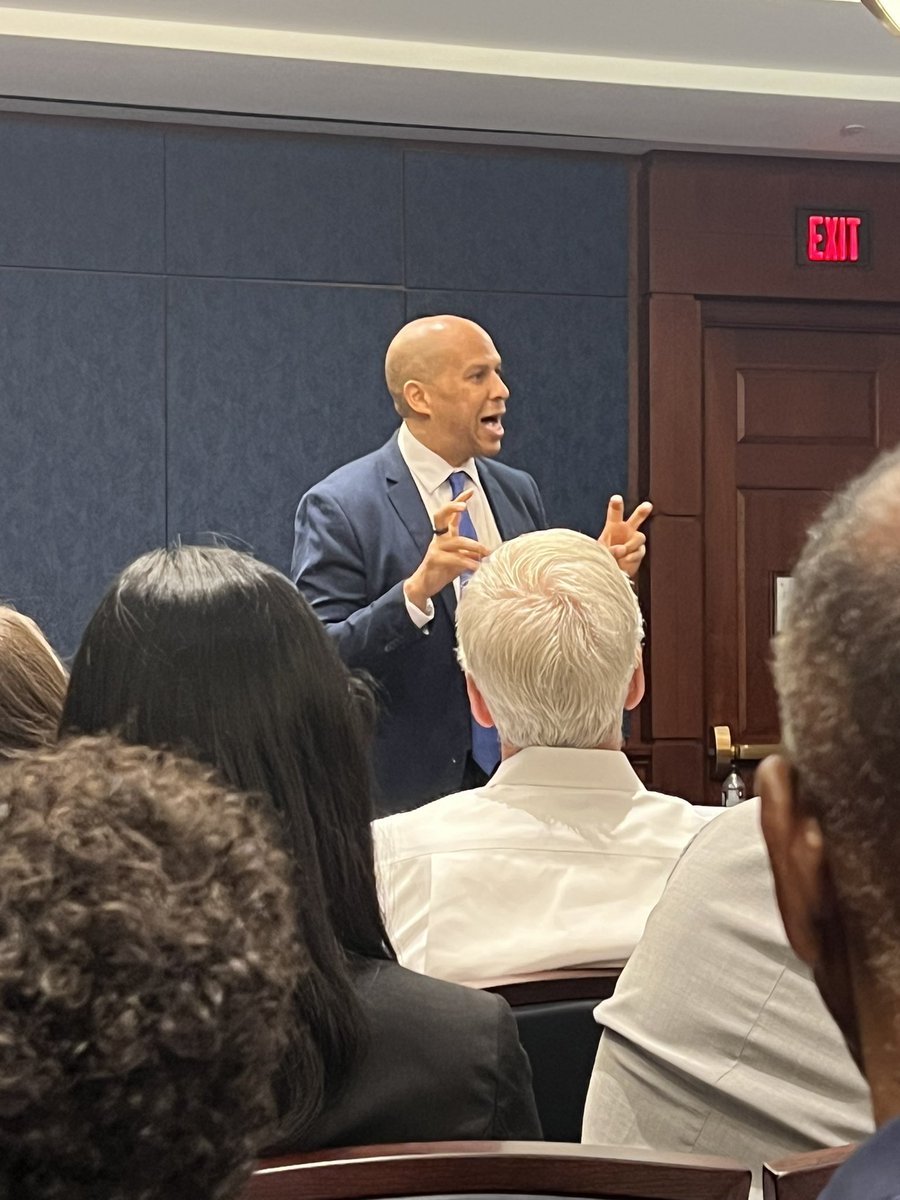 Inspiring to hear from @RepPressley and @CoryBooker about their efforts to address the racial wealth gap in their communities and in the nation through #BabyBonds legislation #everykidsfuture @prosperitynow