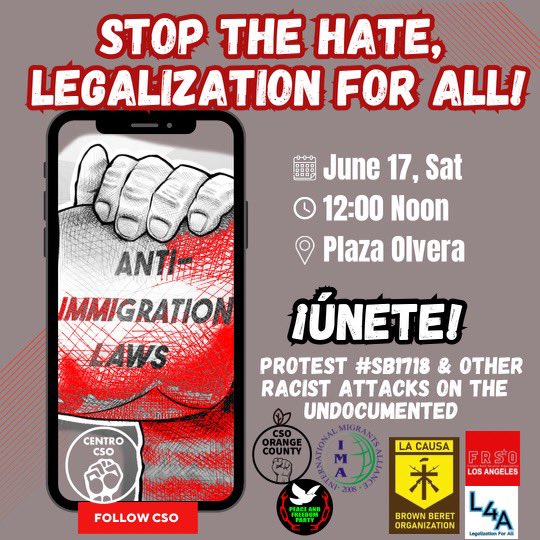 This is part of @LegalizeForAll  week’s of action! Join us! #abolishice #legalizationforall