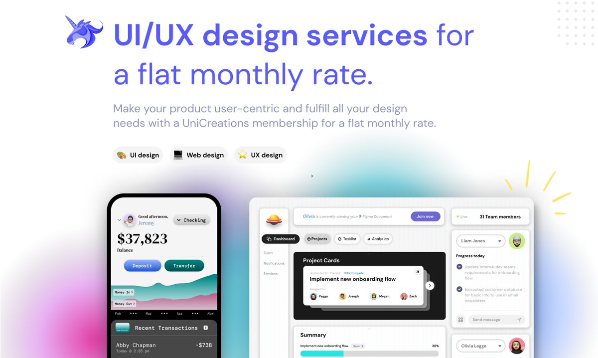 UniCreations: Your ultimate UX/UI design partner