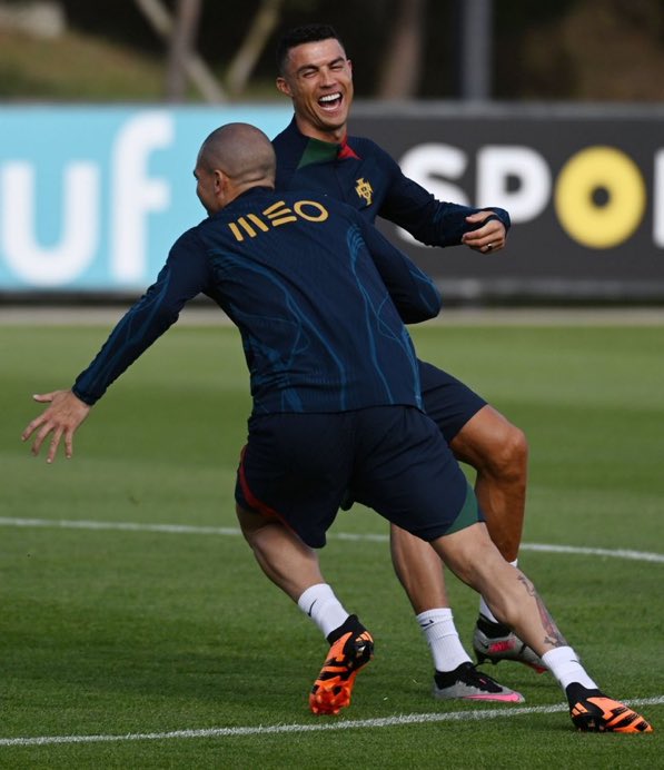 Cristiano & Pepe reunited again. ❤️