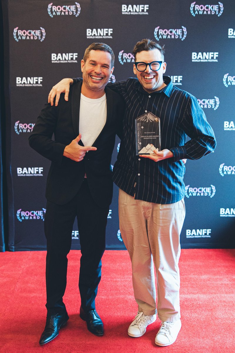Géolocaliser l’amour remporte le prix francophone au Rockie Awards de Banff
Une autre consécration pour <a href="/SimonBoulerice/">Simon Boulerice</a>, qui vient de recevoir le prix francophone au 2023 Rockie Awards International Program Competition.
INFOS : ctvm.info/geolocaliser-l…