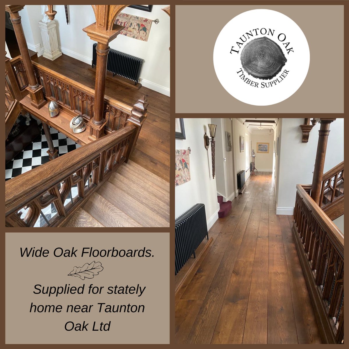 Beautiful wide oak floorboards, and what a beautiful home, just wow 😍
#TauntonOak #OakFlooring #WestSomerset #LocalBusiness #StayLocal #OakWood #Beautiful