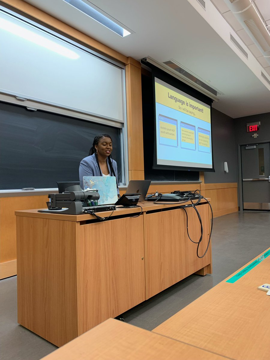 AlesiaPsyc's tweet photo. Now that there have been a few days for it to sink in I am happy to announce that I successfully defended my second year project focused on language complexity in autistic and non-autistic adolescents, getting me one step closer to my first first-author publication! https://t.co/3WWiSPSBbj