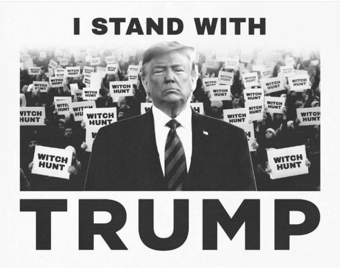 I stand with President Trump
