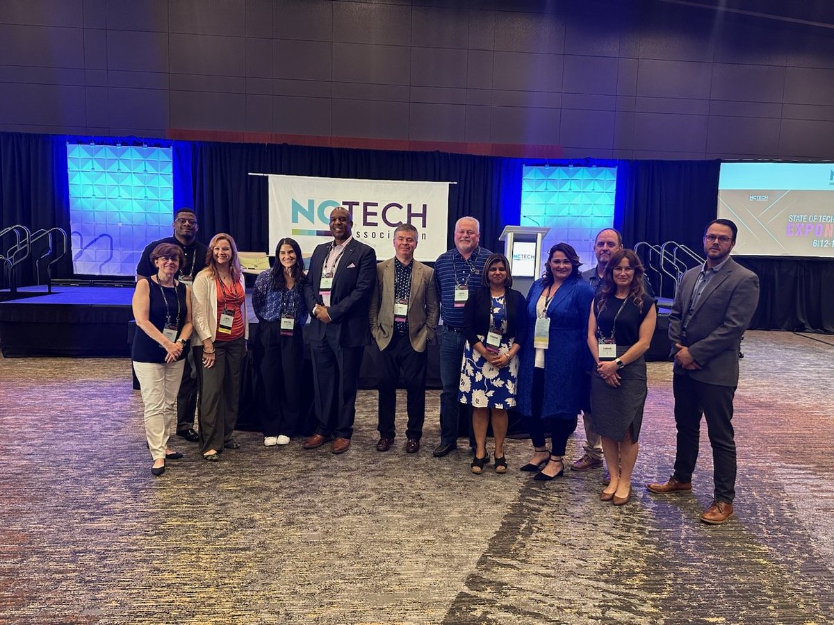 Thanks to the <a href="/NCTA/">NC TECH Association</a> team for putting on another great conference! <a href="/BigBlueRTP/">Big Blue @ RTP</a> was proud to be the presenting sponsor! #StateofTechEXPONENTIAL was a big hit!