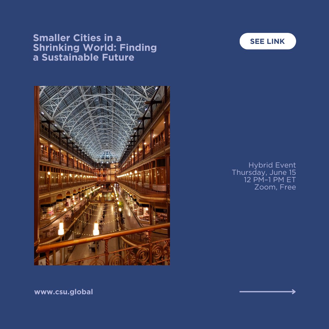 Consortium for Sustainable Urbanization tweet media