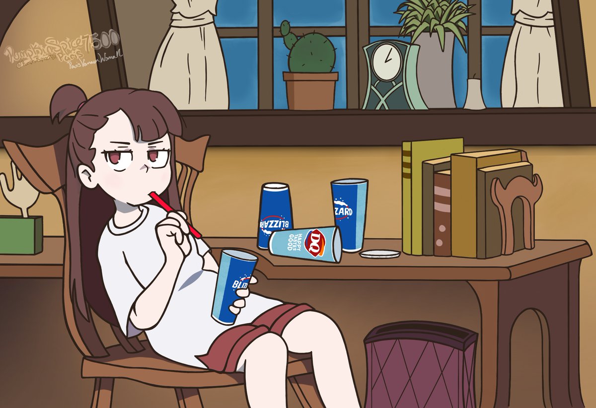 Dairy Queen #LittleWitchAcademia #LWA_jp