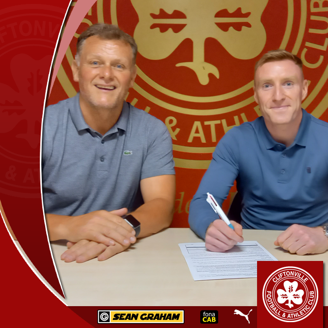 Cliftonville FC tweet media