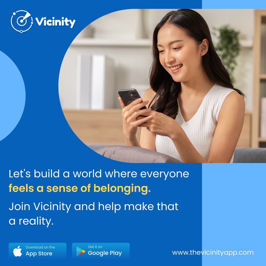 Experience the power of connection with Vicinity.

Visit - bit.ly/3Cfr7k4

#vicinity #chat #friends #dating #chattingapp #chatapp #datingapp #vicinitychat #downloadnow