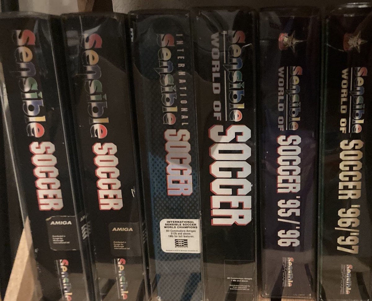 RetroGamingRev1's tweet photo. Tell us you're a Sensible Soccer fan without telling us you're a Sensible Soccer fan?
#sensiblesoccer #sensiblesoftware #soccer #football #retrogamer #retrogames #retrogaming #gamer #gaming #collector #videogames #amiga #swos #goalscoringsuperstarhero #stoocambridge #jonhare https://t.co/G5P61AnGJl
