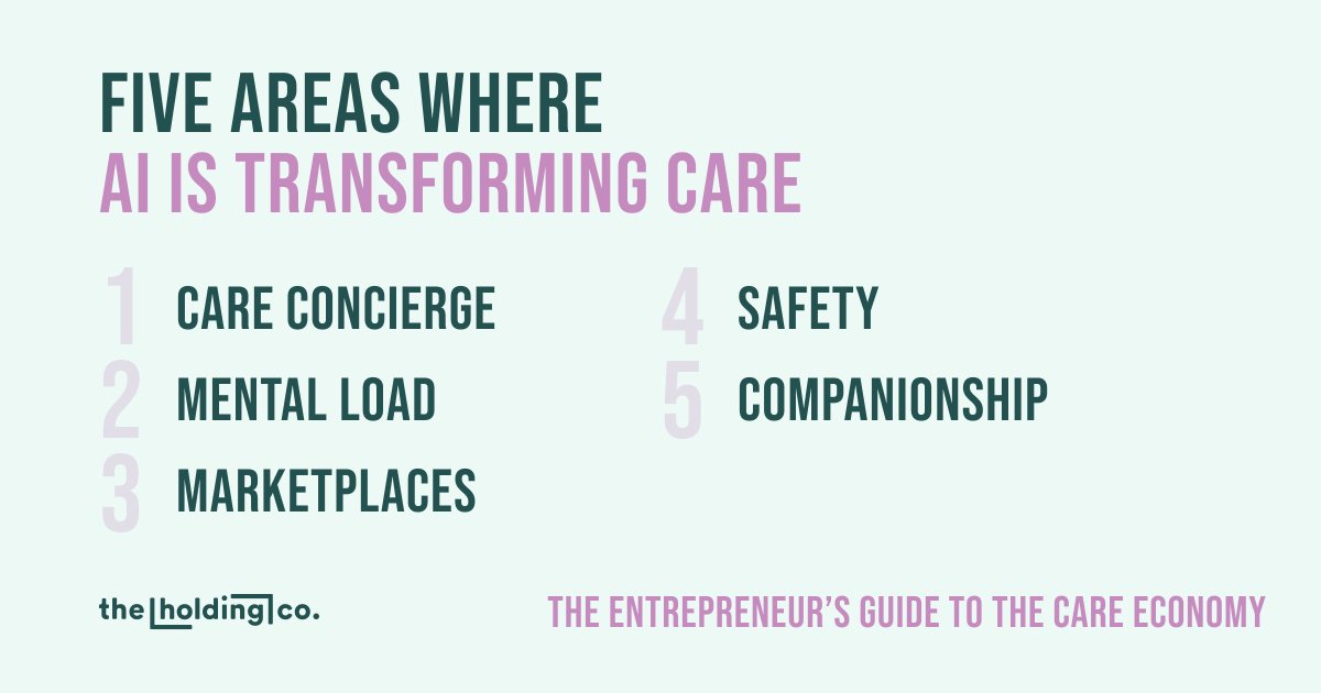 Excited/cautious about the impact of AI on care? So are we, & that's why we just released our initial take. Send us your complications and confirmations. Let's all get smarter about AI + care together: bit.ly/3zlhQEY #AIinCare #AIforCaregivers #FutureOfCareWork