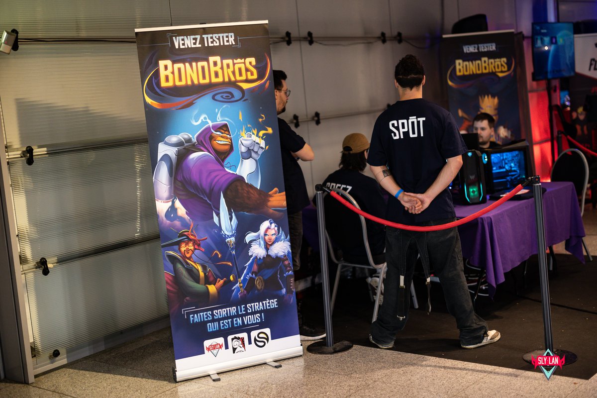 Merci à tous pour cette #SLYLAN, vous étiez nombreux sur le stand Bonobros, ça nous a fait énormément plaisir de vous rencontrer. Comme promis, on sort Gob et Kyria pour la dernière semaine du playtest. Après ça, on retournera au charbon pour revenir avec plein de surprises !