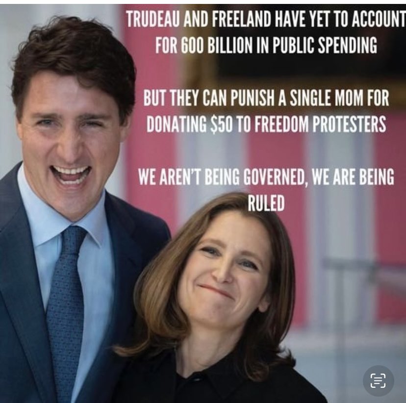 @JustinTrudeau @ZelenskyyUa You can find every single person who donated $20 to the Truckers & freeze  their bank accounts but you can’t find the MISSING 
$600 BILLION  that you lost ?

#TrudeauMustGo