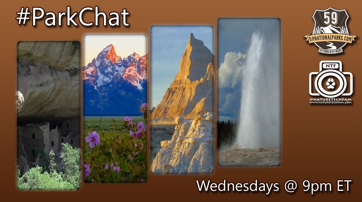 59NationalParks's tweet photo. This week’s guest had to reschedule so please join Just Us for a mouth watering discussion of “Park Food”. Recipes and photos will earn #ParkChat Hall of Fame points. And I promise not to turn it into #piechat See you tomorrow at 9PM ET @naturetechfam @last_adventurer https://t.co/XqGBiPWIiF