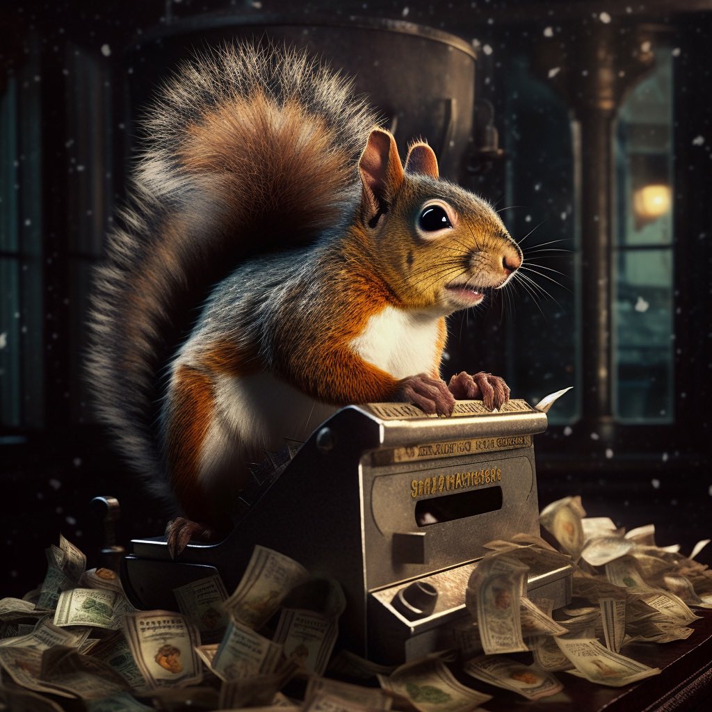 We made a <a href="/printonsol/">$PRNT</a> 1/1! 

The guys over at $PRNT will be holding a raffle for this masterpiece. You’ll need 10K $PRNT to get access to it, and you’ll need some more $PRNT to buy some tickets! 

Join the $PRNT server now: discord.gg/printonsol

#LFPRINT #SQUIRRELGANG