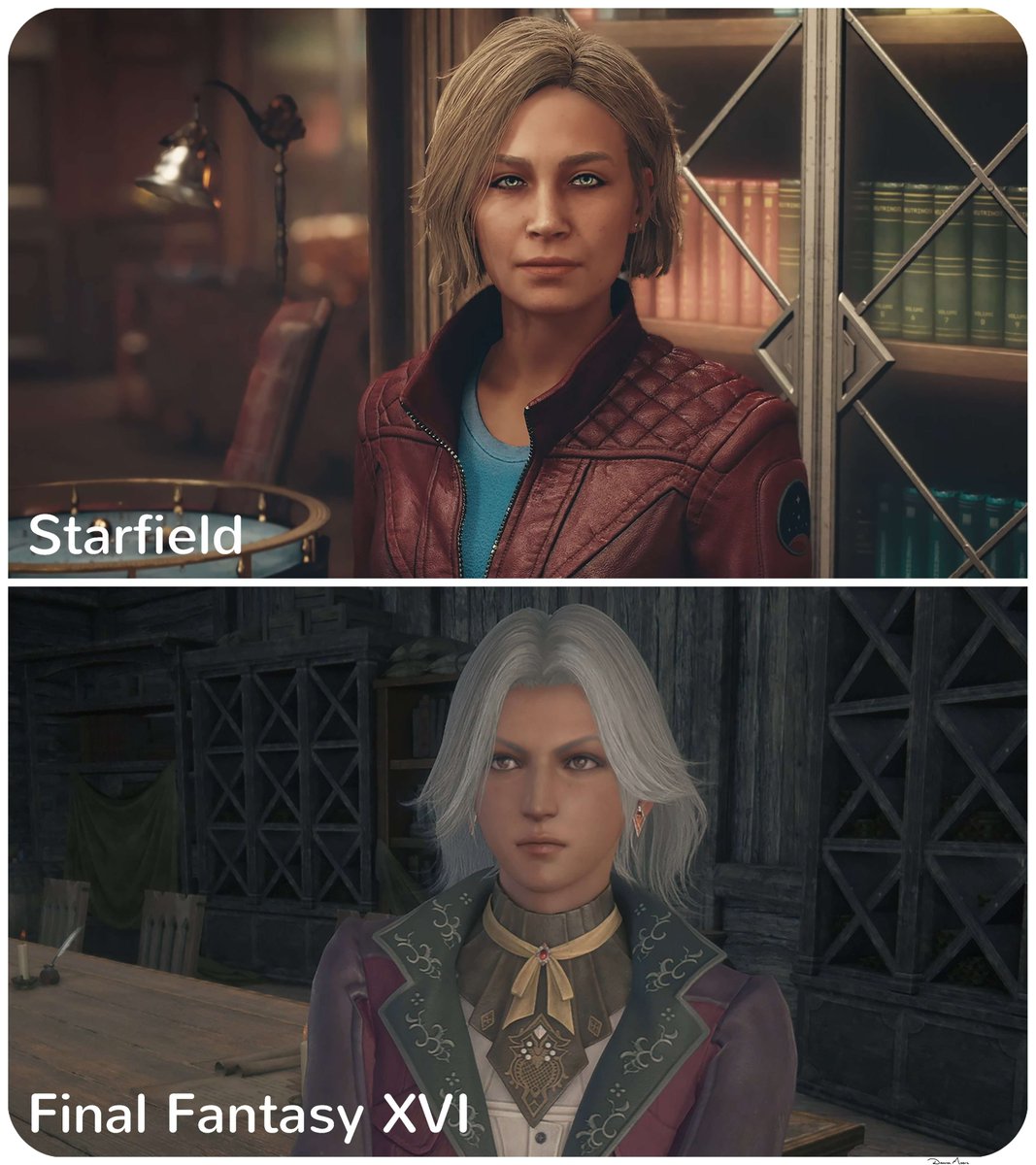 Starfield -1440p/30FPS l Xbox Series S (4TF l R$1.800) l Day One Game Pass. 

Final Fantasy 16 - 1440p* (Upscaled 2160p) l 30FPS, Ps5 (10TF l R$4.400) l R$350.

#XboxGamePassUltimate