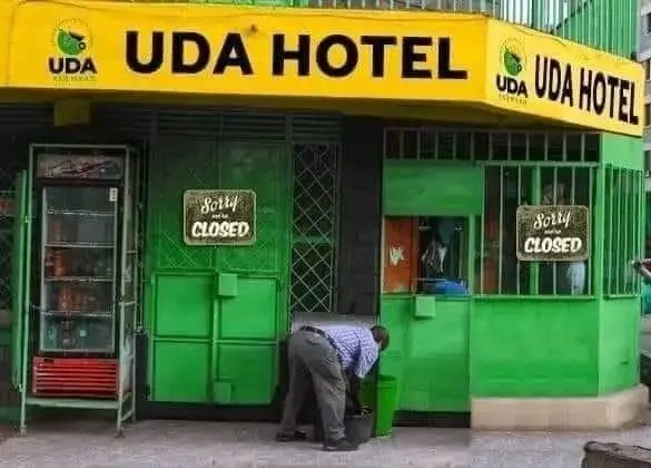 omwambaKE's tweet photo. Weuh,
UDA Hotel Closed. https://t.co/8Ok6AEDZtO