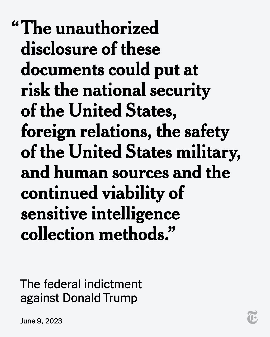 The New York Times on Twitter "The federal indictment against Donald