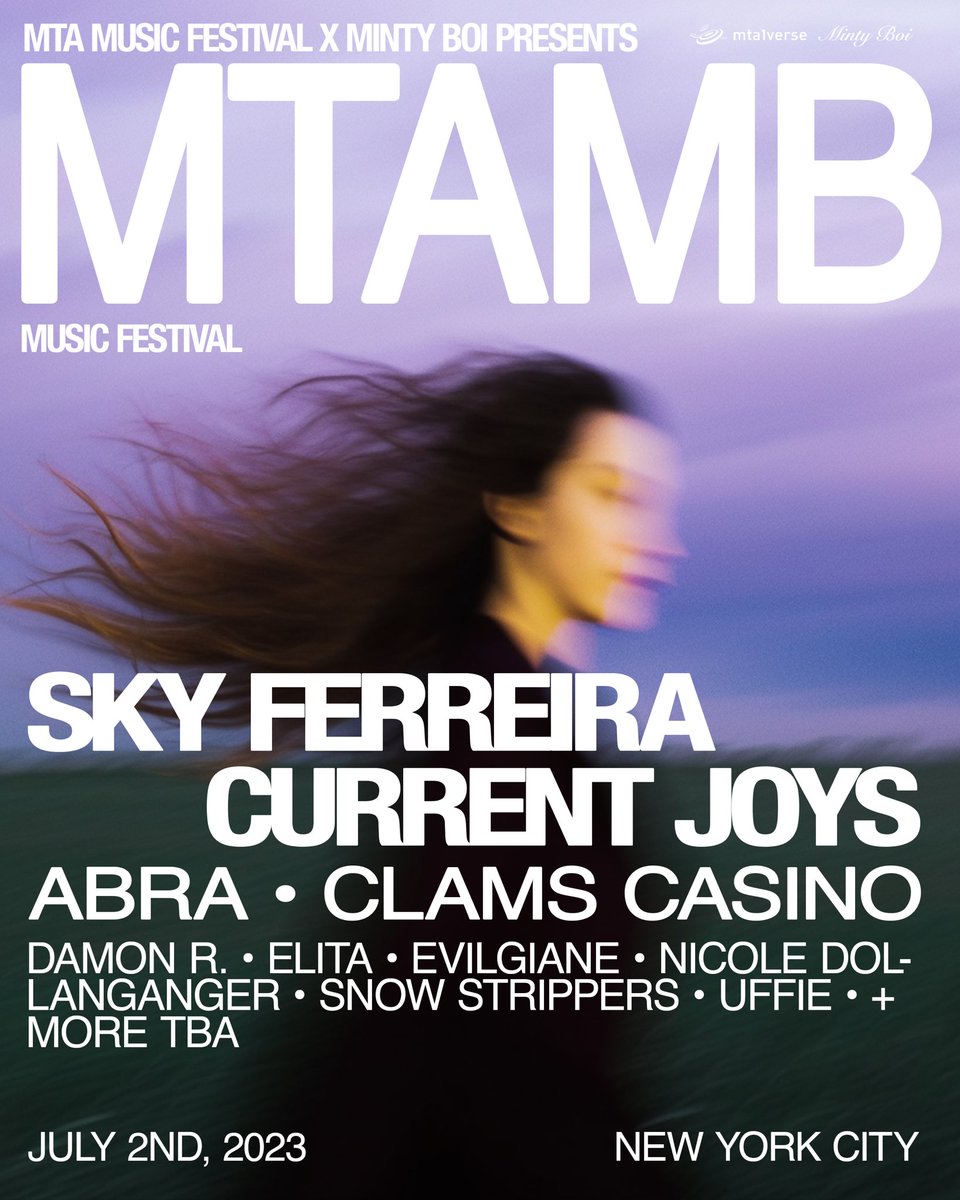 iCheiZak's tweet photo. Can’t wait to see you there at #MTAMB music festival! @snowstrippers @UffieUfficial https://t.co/ce4O9erefQ