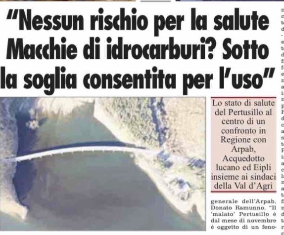 Le balle della #regione #Basilicata e di #Arpab sull’acqua avvelenata dai criminali #Eni 👇macchie di idrocarburi?? Sotto soglia un cazzo!!!!!!!!! 👇🥺🥺🥺🥺🥺🥺🥺🥺🥺🥺🥺🥺🥺🥺🥺🥺🥺🥺Delinquenti tutti🥺🥺🥺🥺🥺🥺🥺🥺🥺🥺🥺🥺🥺🥺🥺🥺🥺🥺🥺🥺🥺