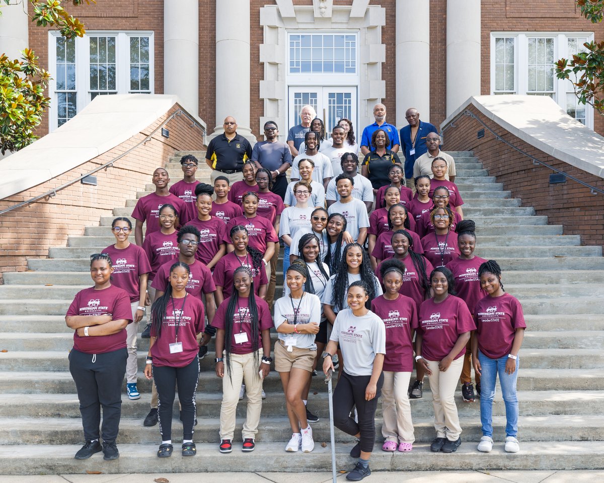 MSU and the U.S. Army are putting leadership at the forefront this summer by welcoming our Army Junior Reserve Officers’ Training Corps of Mississippi to LeaderSTATE. The week-long camp promotes STEM-based learning and enhanced leadership practices among high school cadets.