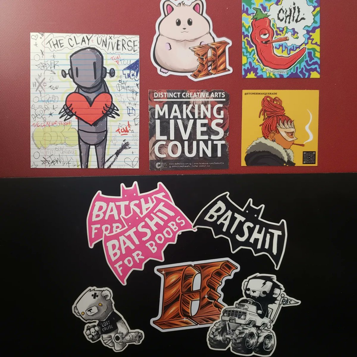 HungryHamsterC's tweet image. Five Points Festival ended and it was such an awesome event!!!
Just look at all the love everyone sent! @fivepointsfest not only showcased our toy pre-release, it let us make new friends and connections. The other artists even came to our #hungryhamster booth to give us souvenirs