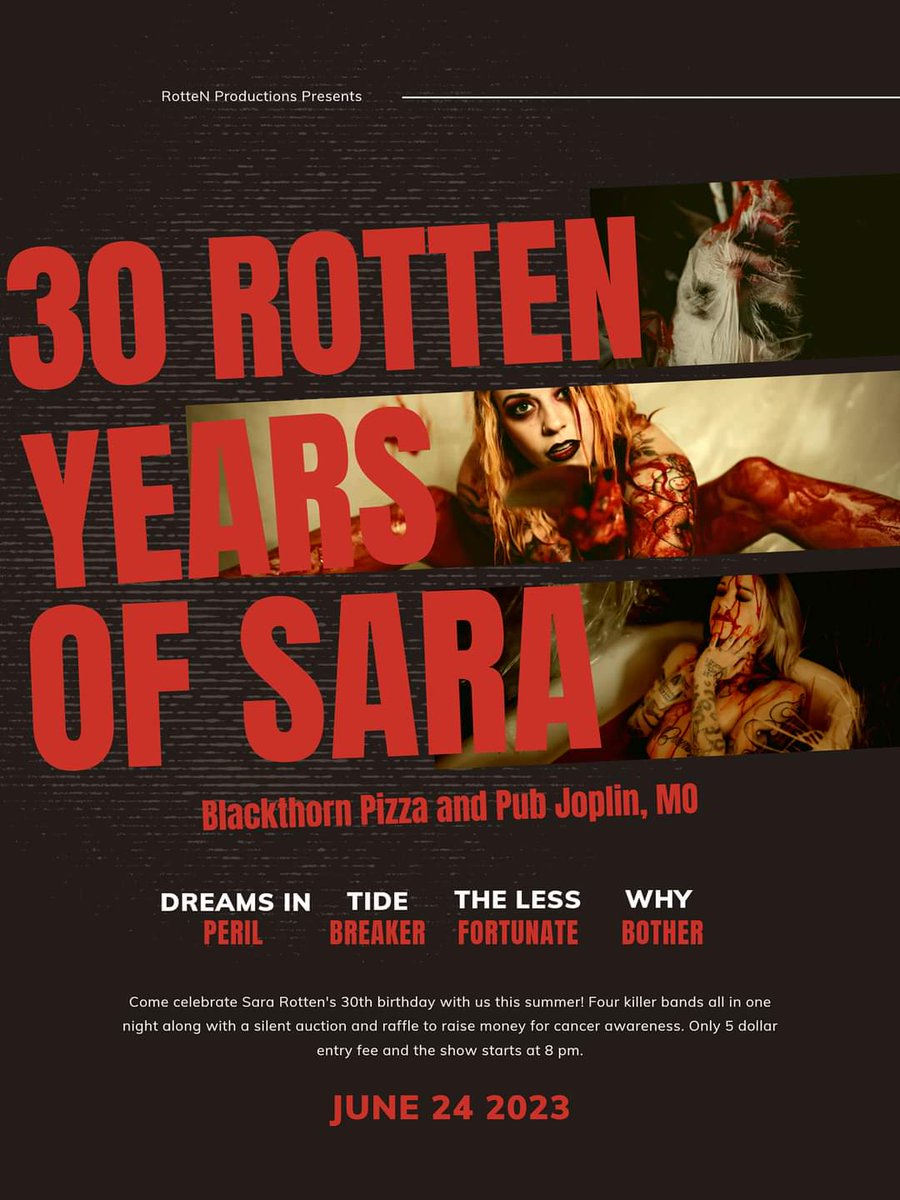 Back to back shows!! Ft. Wayne, Indiana, Joplin, Missouri. With our homies in <a href="/DEADRECKONING69/">DEAD RECKONING</a> #3130 #tidebreaker #thelessfortunant #whybother #everfelt #Indiana #joplin #missouri #DreamsInPeril #Metal #DeathMetal #Deathcore 

Spotify: open.spotify.com/album/3bWFpBV6…