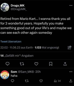 Sam_MK8's tweet photo. Mario Kart Drama in 4 Acts 😇#MK8D https://t.co/DOqVMXdlCS
