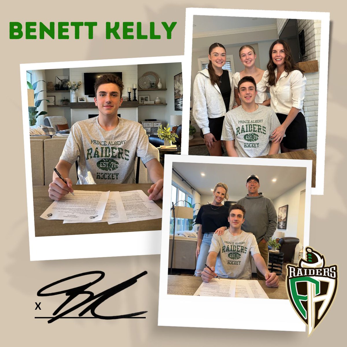 We've signed second round pick Benett Kelly to a WHL Scholarship and Development Agreement!

raiderhockey.com/article/raider…