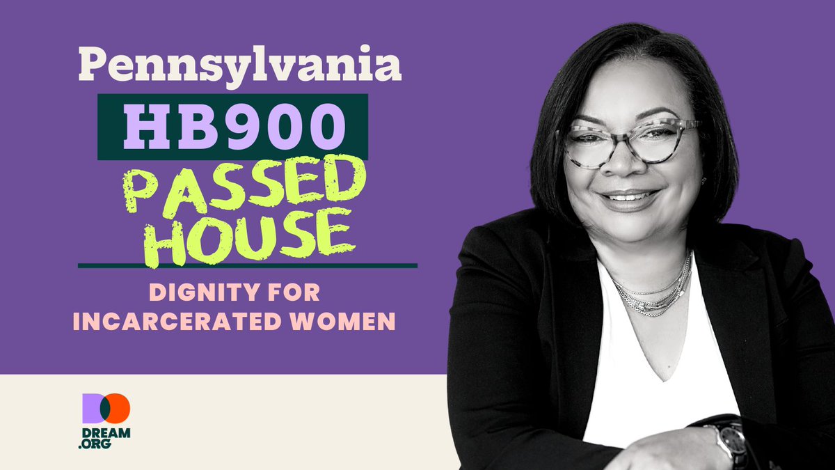Today, we’re one step closer to restoring dignity to incarcerated women in Pennsylvania. Our team is working to provide access to feminine hygiene products &amp; trauma-informed services as well as restrict the inhumane practice of shackling for pregnant &amp; postpartum women.