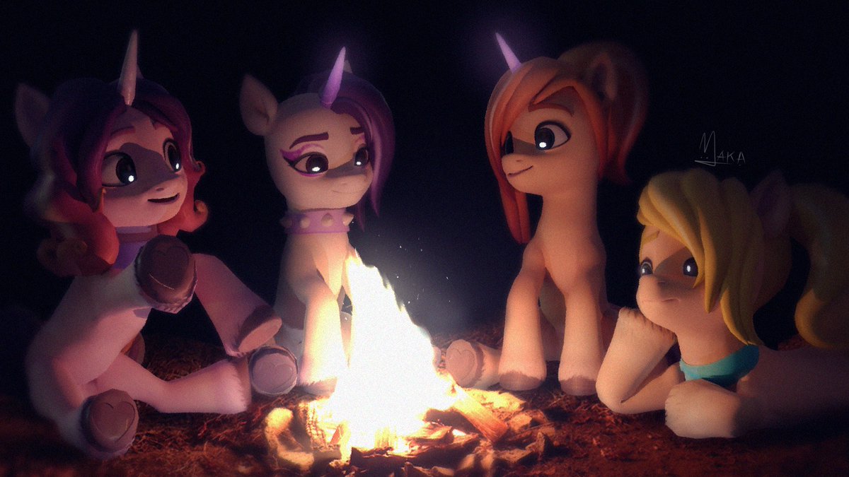 Campfire w/ friends #mlpg5