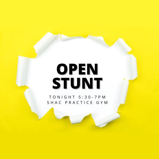 We’ll see you tonight!! Reach out if you have questions or need directions. #GoBison #NDSUCheer