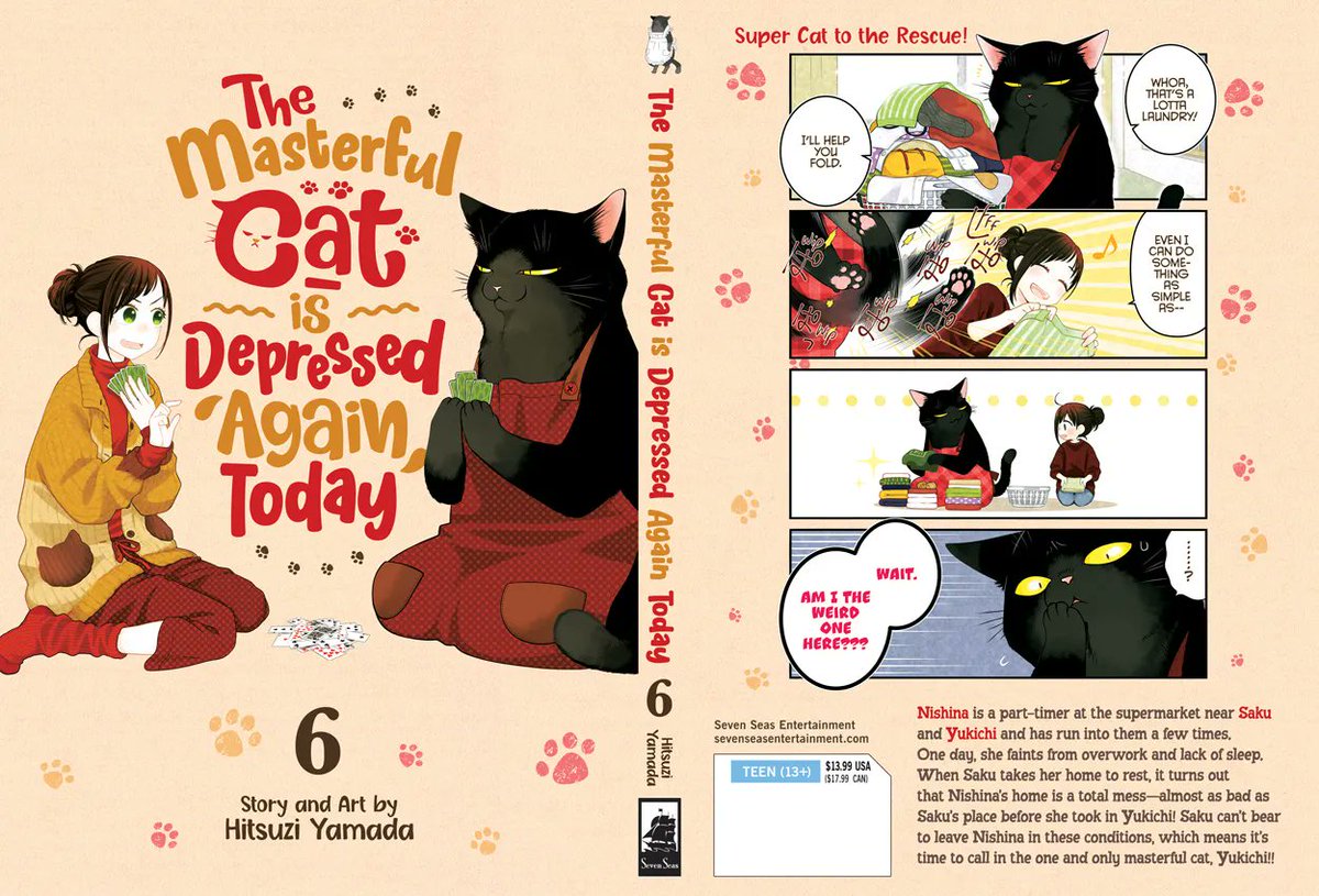 Seven Seas Entertainment on Twitter: "THE MASTERFUL CAT IS DEPRESSED