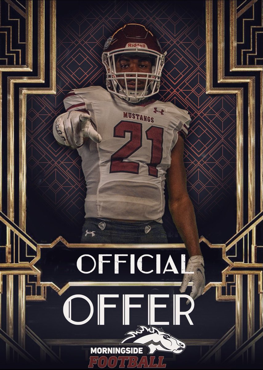 Beyond blessed to receive an offer from Morningside University!! <a href="/Coach_TJames/">Travante’ James</a>