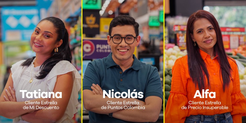 almacenesexito's tweet photo. #AdivinaQuién parte 2:
Es de Medellín, tiene 32 años, ama los snacks y le encanta recomendar cupones a todos sus conocidos ¿Quién es? 🤔👀 (Escriban en este hilo el nombre del #ClienteEstrella que creen que estamos describiendo) 👇 https://t.co/xvAMgP8iAh