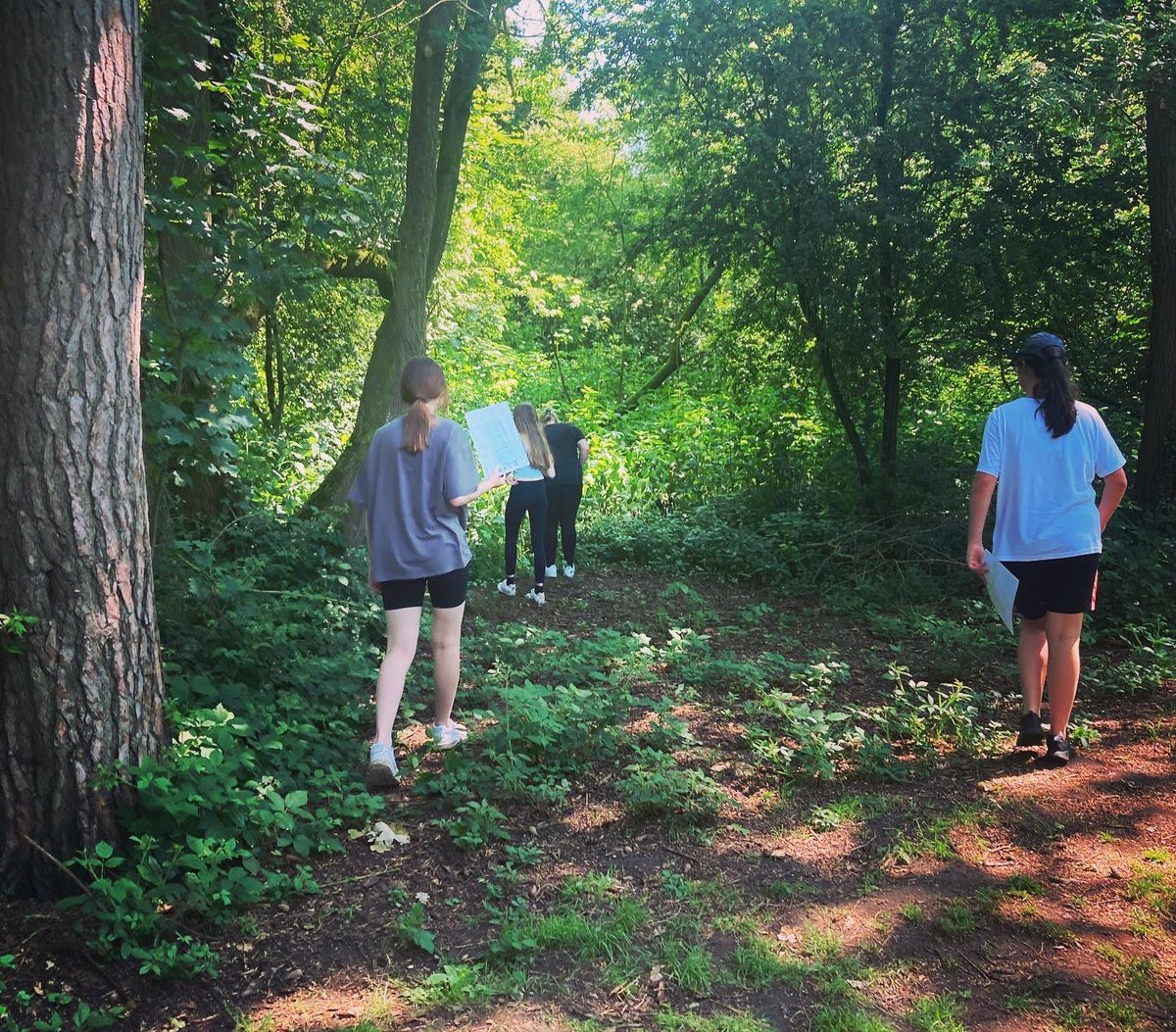 Well done to Year 8 BACHE students completing orienteering today at Milldale. The winners will have their prize delivered to registration tomorrow! <a href="/SandbachHigh/">Sandbach High School</a>
