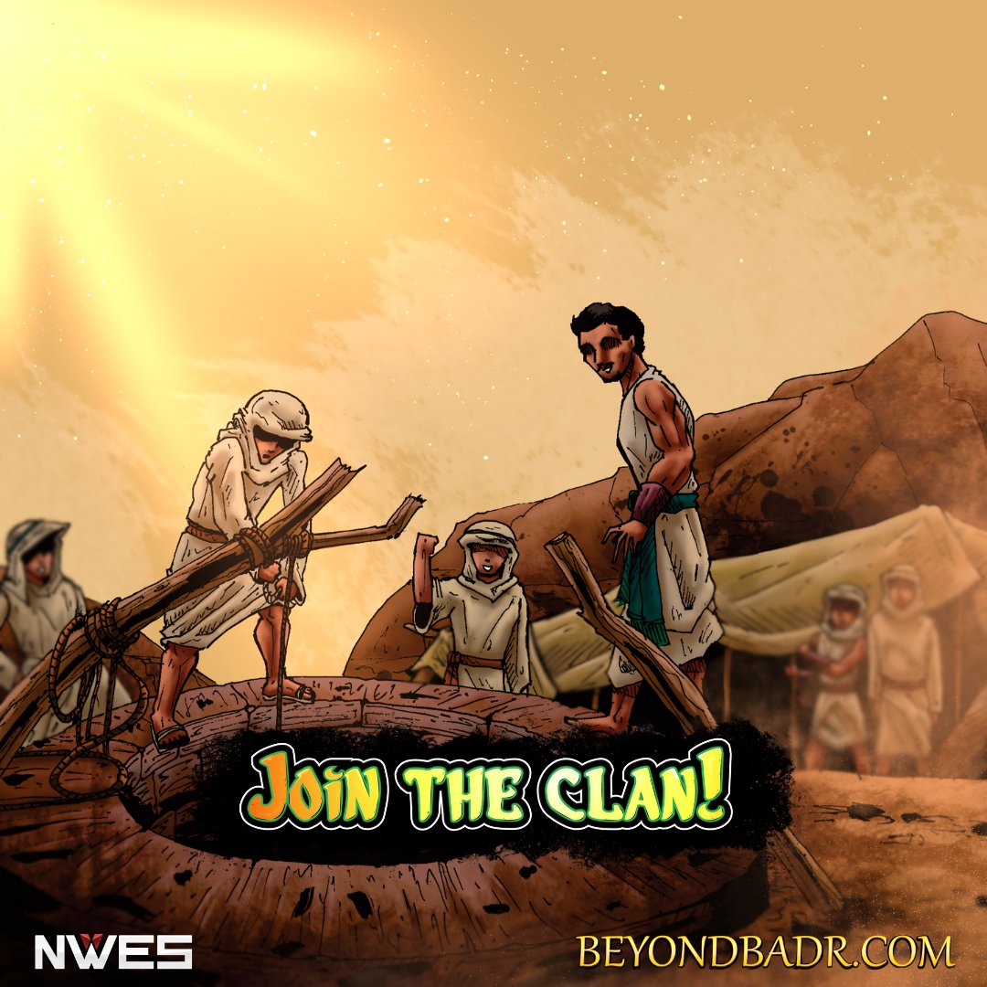 Join the Clan and receive three digital gifts and be welcomed to a community learning about Islamic History.

#beyondbadr #comics #graphicnovel #indiecomics #Islam #Muslim #IslamicCulture #IslamicArt #IslamicEducation