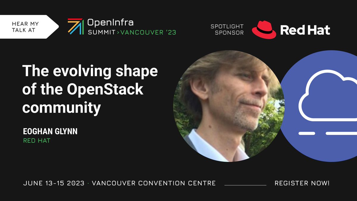 openinfradev's tweet image. Get ready! Starting in five minutes, join us for "Dude, where's my community?"
📍 Room 13 ⏰11:20 - 11:50 am.
Explore @RedHat's perspective as an active major contributor company for #OpenStack. ow.ly/CABR50OFSPu
#WeAreOpenInfra #WeAreOpenStack