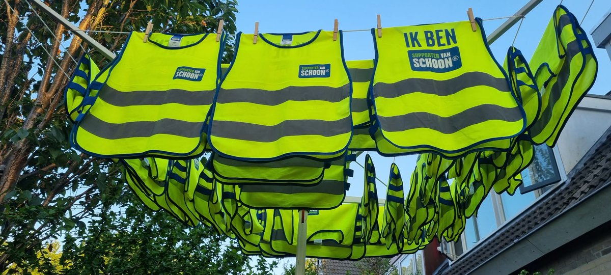 Ik ben Supporter van Schone was 😅  <a href="/NederlandSchoon/">Supporter van Schoon (initiatief van Verpact)</a> #Supportervanschoon na warme zwerfafval activiteit #Leusden