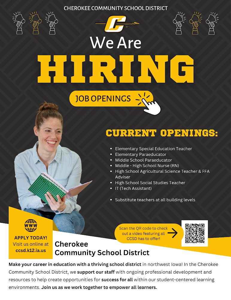 Cherokee Community School (@whsbraves01) on Twitter photo  Cherokee Community School (@whsbraves01) on Twitter photo