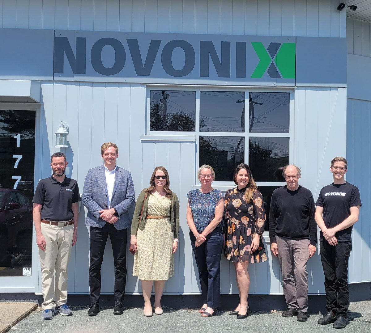 Today in Bedford, NS we were joined by members of @ISED_CA including #InnovationCanada ADM Andrea Johnston. It's always a welcome opportunity to showcase the innovation coming from our BTS division. 

#EV #NOVONIX #batterymaterials #cleanenergy $NVX #batterysupplychain