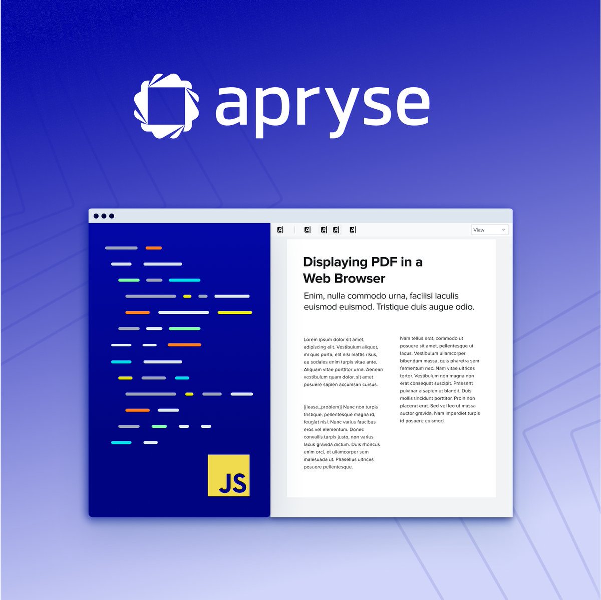 aprysesolutions's tweet image. Yesterday, we uncovered how to embed the Apryse #WebViewer into a #React app as a component. Today, we want to do the same, but in a #JavaScript app.

So why choose WebViewer to embed in a JavaScript App? 

Find out in the blog: ow.ly/F19N50ONovn
