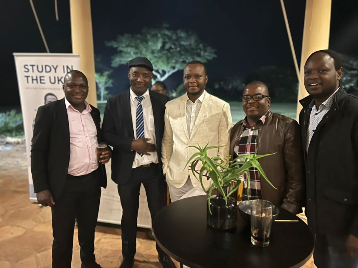 Gocallaghan5G's tweet photo. Really enjoyed catching up with returning #Chevening scholars tonight. I met tech genius Takunda, Matie a Pharmaceutical Engineer who studied @sheffielduni, Rudo a fashion innovator &amp; other brilliant @cheveningfcdo alumni. Cheering you on as you start your next chapter! https://t.co/Xc838YL1RR