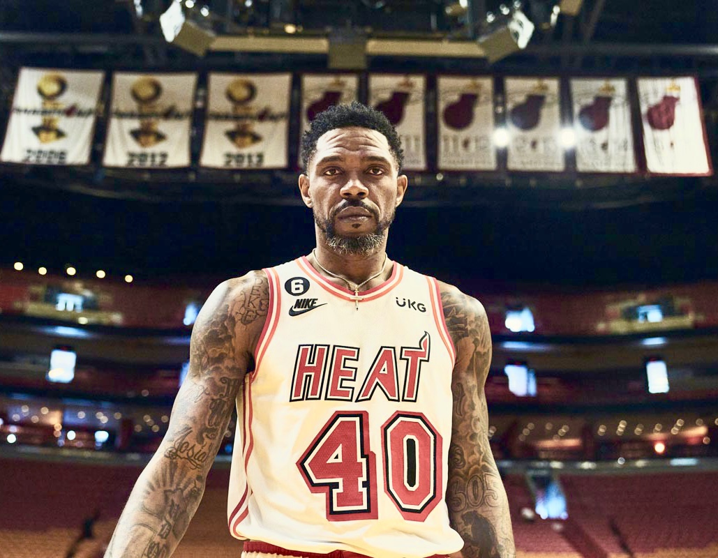 NBA Memes on X: Udonis Haslem will never be seen again in a Heat jersey.  Not enough people are talking about this. Thank you for everything you did  for Miami. Forever a