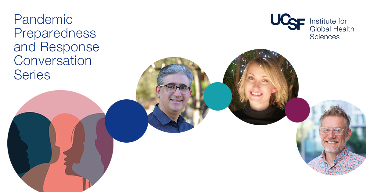 IGHSatUCSF's tweet photo. The role of exposure notifications for future pandemic response. Tuesday, June 27 at 12:00 p.m. PDT (UTC-7). More information and registration at https://t.co/TM6qlJJ73t @Dr_Malekinejad @Nic_Nak1317 #CANotify https://t.co/tyjUdNn4Bl