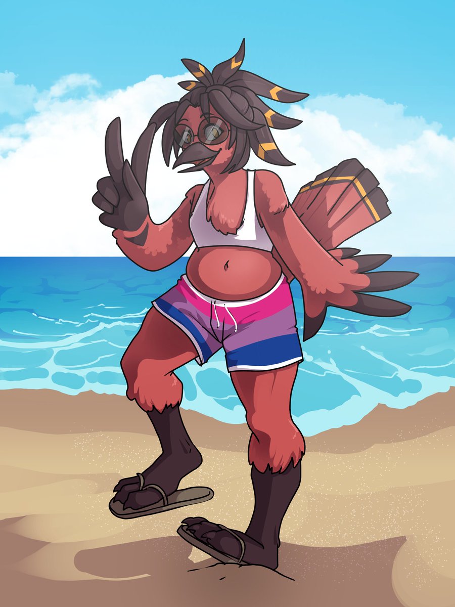 A very happy, handsome pride for @VathiasBird!